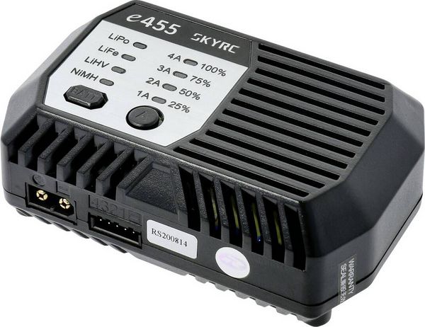 Produktbild: SKYRC e455 AC Modellbau-Ladeger&auml;t 4A LiIon, LiPo, NiMH