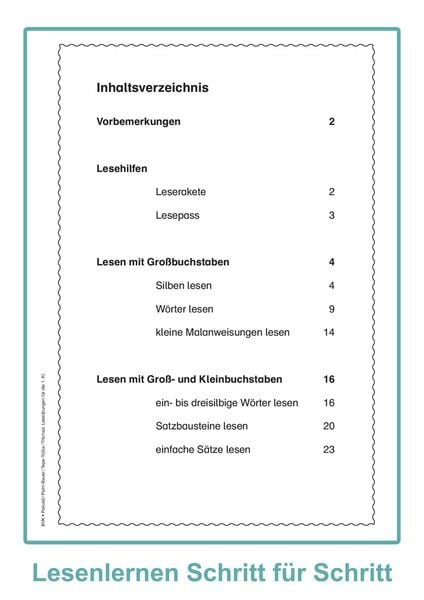Produktbild: Lese&uuml;bungen f&uuml;r die 1. Klasse