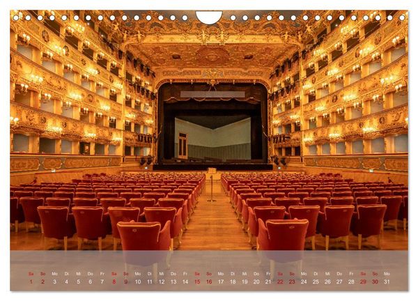 Produktbild: Teatro La Fenice (Wandkalender 2026 DIN A4 quer), CALVENDO Monatskalender