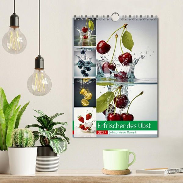 Produktbild: Erfrischendes Obst (Wandkalender 2027 DIN A4 hoch), CALVENDO Monatskalender