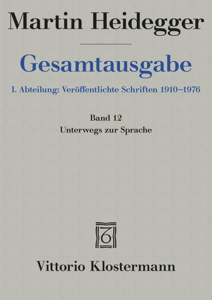 Produktbild: Unterwegs zur Sprache (1950-1959)