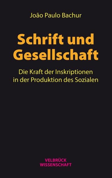 Produktbild: Schrift und Gesellschaft