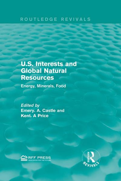 Produktbild: U.S. Interests and Global Natural Resources