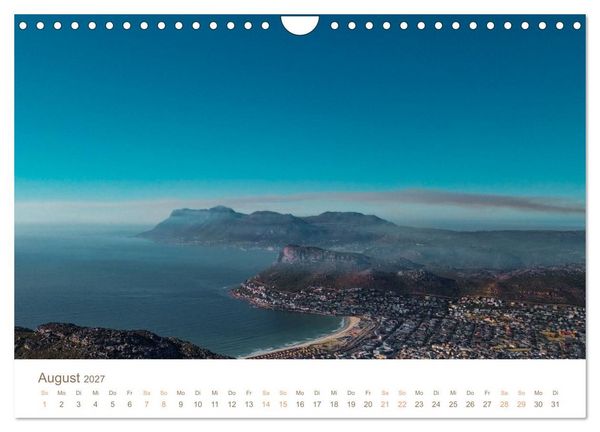 Produktbild: CAPE TOWN Spannende Landschaften in Kapstadt, S&uuml;dafrika (Wandkalender 2027 DIN A4 quer), CALVENDO Monatskalender
