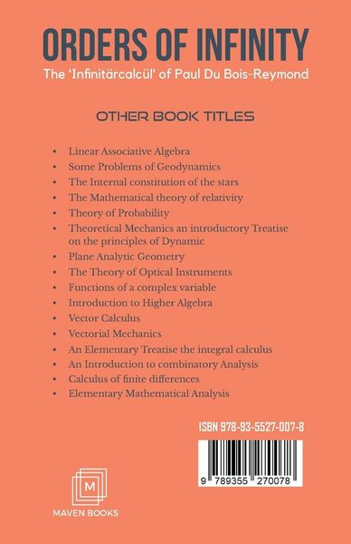 Produktbild: Orders of Infinity