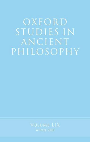 Produktbild: Oxford Studies in Ancient Philosophy, Volume 59