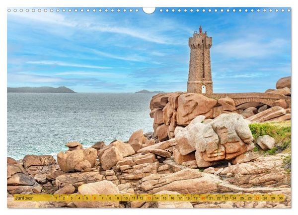 Produktbild: Bretagne, wild und sch&ouml;n (Wandkalender 2027 DIN A3 quer), CALVENDO Monatskalender