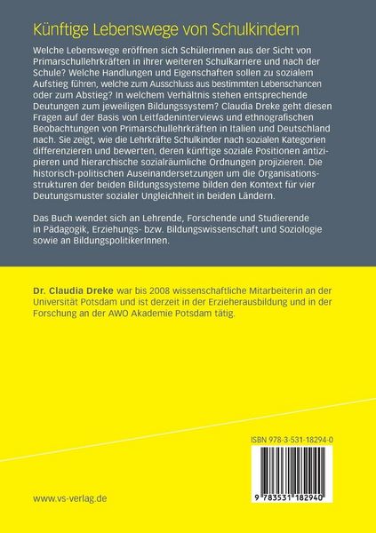 Produktbild: K&uuml;nftige Lebenswege von Schulkindern