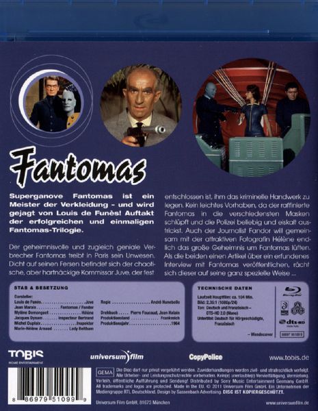 Produktbild: Fantomas