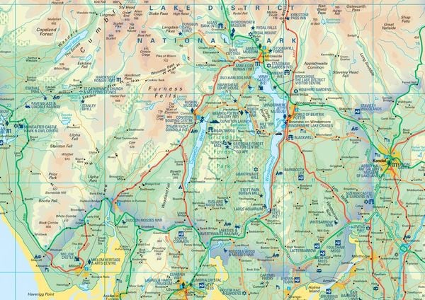 Produktbild: Lake District National Park Pocket Map
