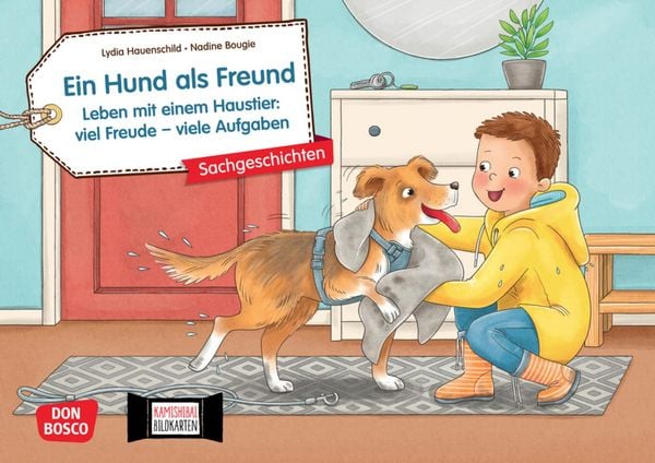 Ein Hund als Freund. Leben mit einem Haustier: viel Freude – viele Aufgaben. Kamishibai Bildkartenset, Sonstige von Lydia Hauenschild, Don Bosco