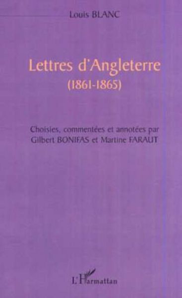 Produktbild: Lettres D'angleterre (1861-1865)