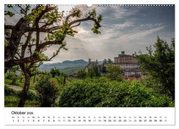 Produktbild: Piemont - bellissimo 2026 (hochwertiger Premium Wandkalender 2026 DIN A2 quer), Kunstdruck in Hochglanz