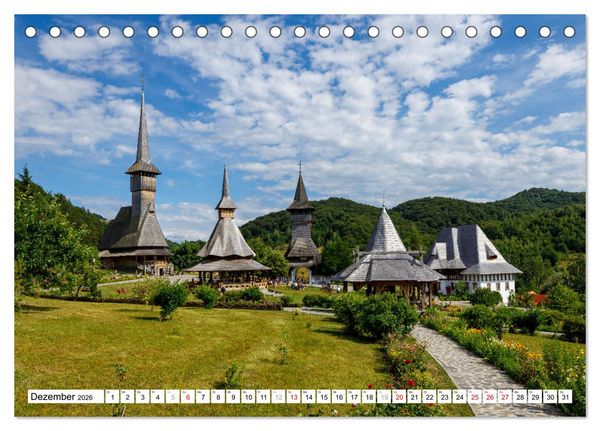 Produktbild: Sch&ouml;nes Maramures (Tischkalender 2026 DIN A5 quer), CALVENDO Monatskalender