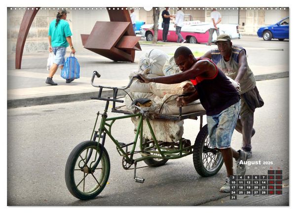 Produktbild: Lastenr&auml;der in Havanna (hochwertiger Premium Wandkalender 2026 DIN A2 quer), Kunstdruck in Hochglanz