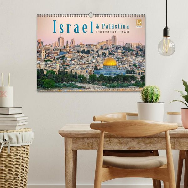 Produktbild: Israel & Pal&auml;stina - Reise durch das heilige Land (Wandkalender 2026 DIN A3 quer), CALVENDO Monatskalender