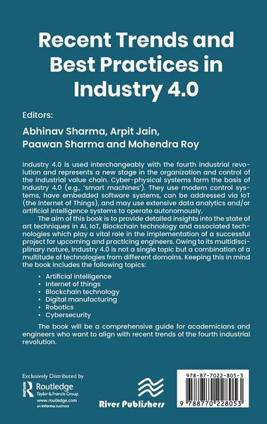 Produktbild: Recent Trends and Best Practices in Industry 4.0