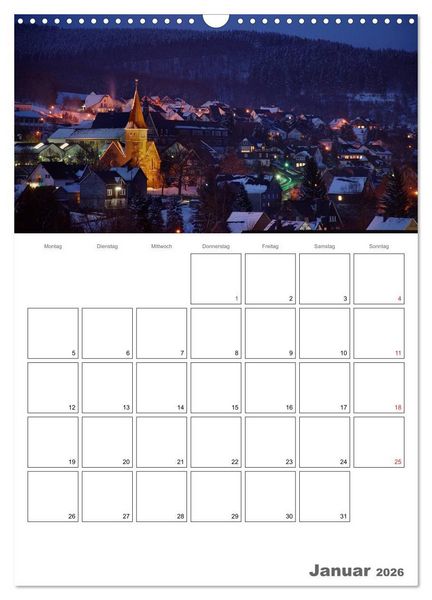 Produktbild: Das Siegerland (Wandkalender 2026 DIN A3 hoch), CALVENDO Monatskalender