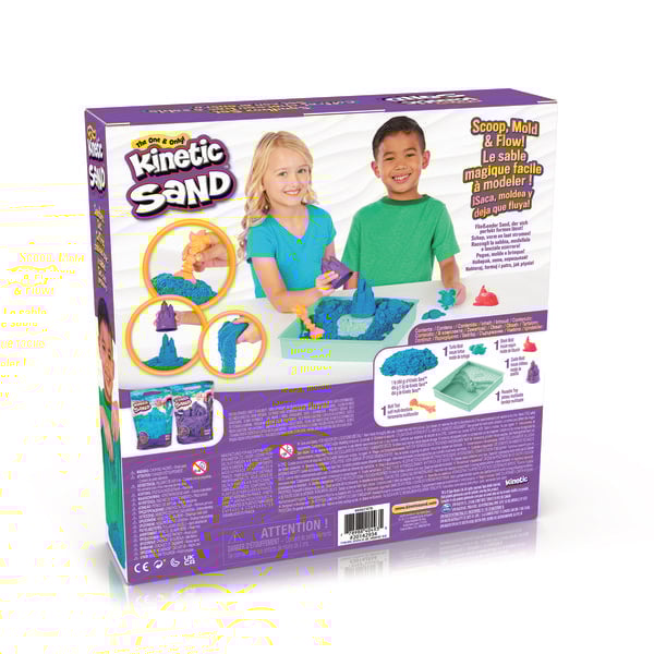 Kinetic Sand Sandbox Set Blau