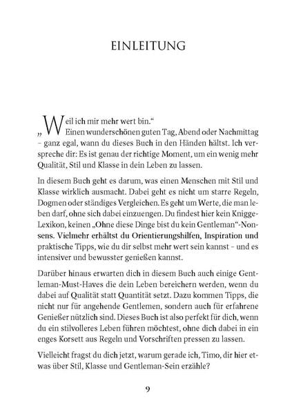 Produktbild: Der Gentleman Weg