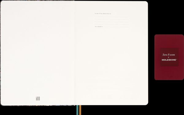 Produktbild: Moleskine Das Jahr des Drachen Sammlerbox mit Skizzenbuch (XL, Fester Einband, Stoffeinband), Set aus 5 Bleistiften