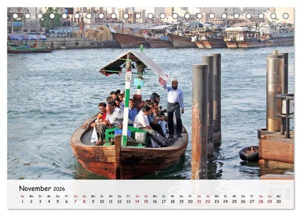 Produktbild: Weltreise - Zeitreise: Fotos vom Anfang dieses Jahrtausends (Tischkalender 2026 DIN A5 quer), CALVENDO Monatskalender