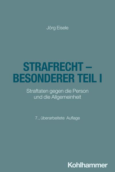 Produktbild: Strafrecht - Besonderer Teil I