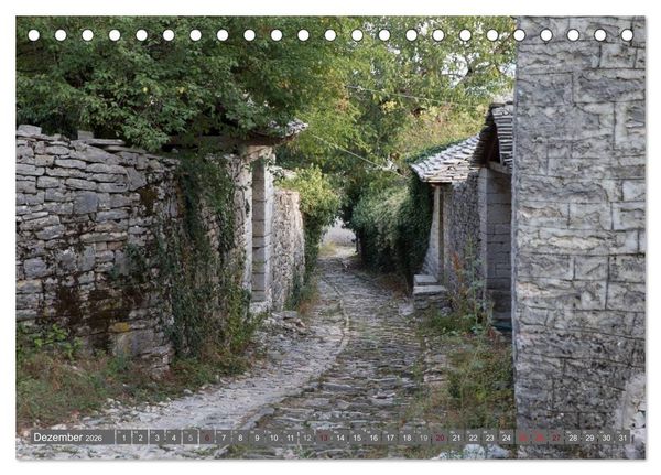Produktbild: Griechenland 2026 - Zagorochoria und Vikos-Schlucht (Tischkalender 2026 DIN A5 quer), CALVENDO Monatskalender