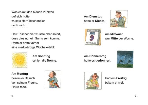 Produktbild: Das Sams und der blaue Wunschpunkt