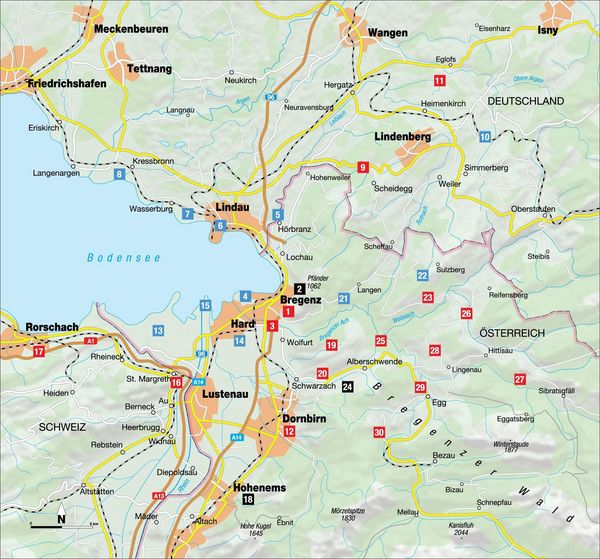 Produktbild: Erlebnis-Wanderungen in und um Bregenz