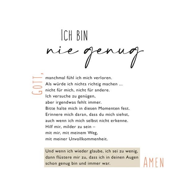 Produktbild: Nimm dir Zeit f&uuml;r dich und mich. Gott