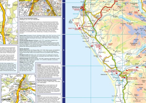 Produktbild: Lake District A-Z Visitors Map