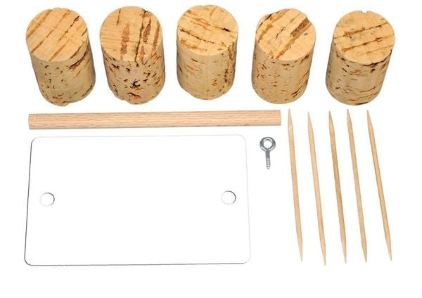 Produktbild: Corvus A600595 - Kids-at-Work, Katamaran, Bausatz mit Naturkorken, Bastelset