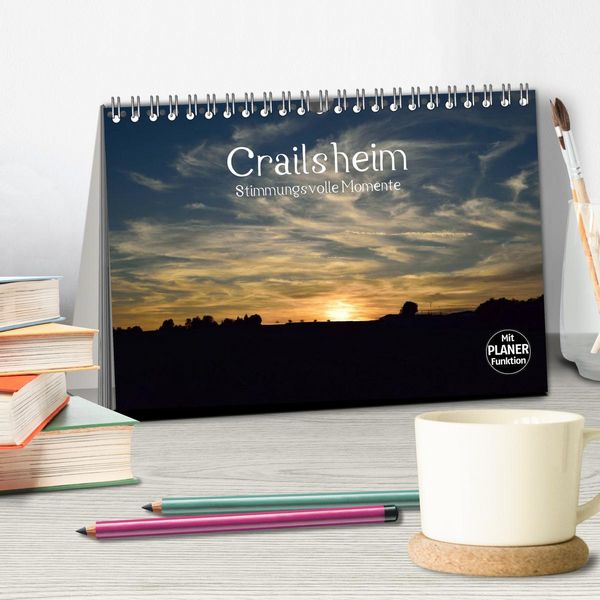 Produktbild: Crailsheim - Stimmungsvolle Momente (Tischkalender 2026 DIN A5 quer), CALVENDO Monatskalender