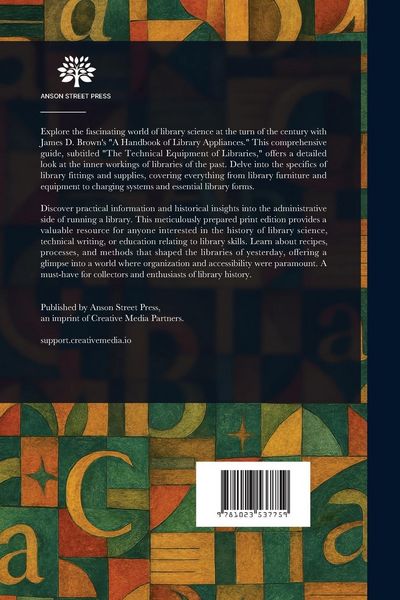 Produktbild: A Handbook of Library Appliances