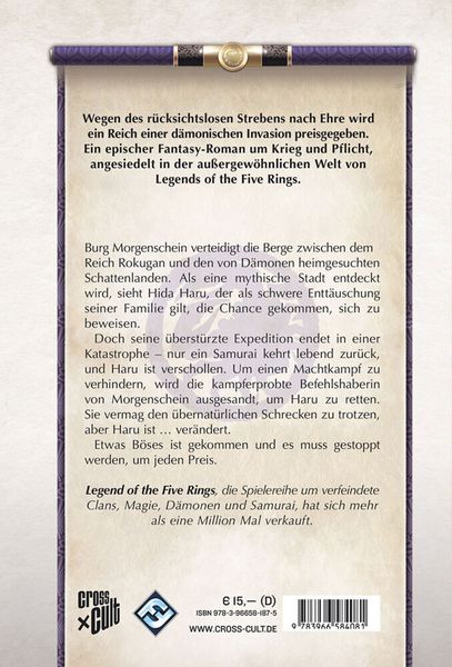 Produktbild: Legend of the Five Rings: Fluch der Ehre