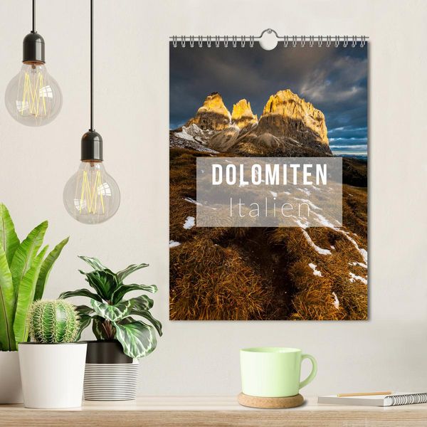 Produktbild: Dolomiten. Italien (Wandkalender 2026 DIN A4 hoch), CALVENDO Monatskalender