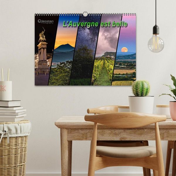 Produktbild: L'Auvergne est belle (Calendrier mural 2026 DIN A3 vertical), CALVENDO calendrier mensuel