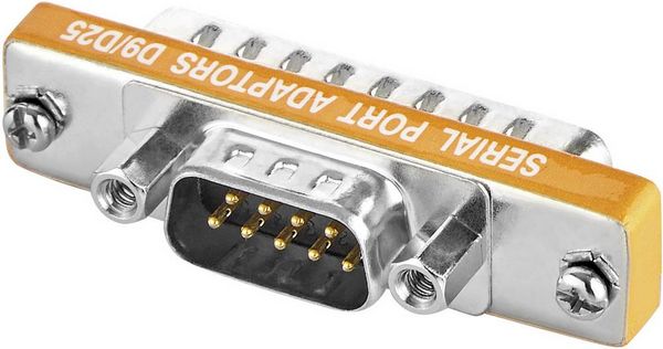 Produktbild: Renkforce Seriell Adapter [1x D-SUB-Stecker 9pol. - 1x D-SUB-Stecker 25pol.]