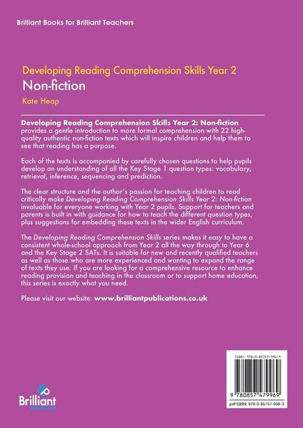 Produktbild: Developing Reading Comprehension Skills Year 2