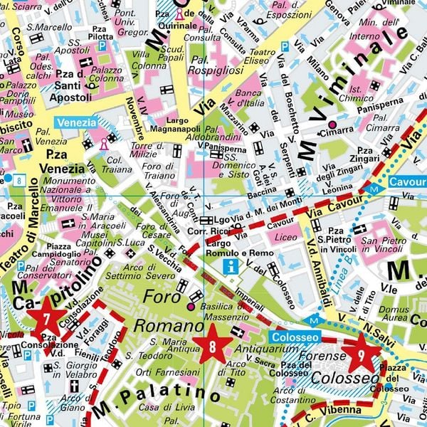 Produktbild: MARCO POLO Cityplan Rom 1:12.000