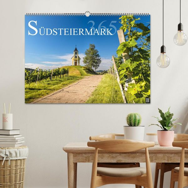 Produktbild: S&uuml;dsteiermark365 (Wandkalender 2026 DIN A2 quer), CALVENDO Monatskalender