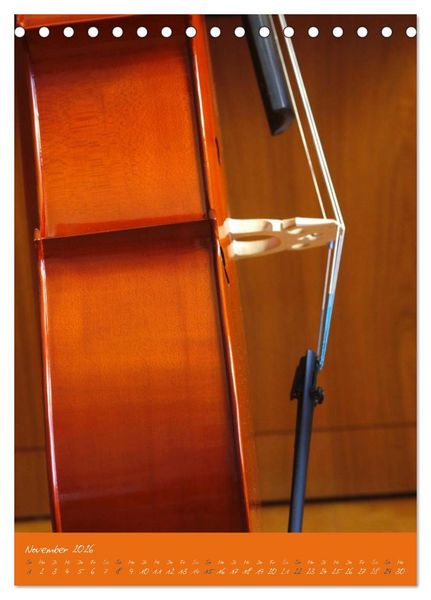 Produktbild: Geliebtes Cello (Tischkalender 2026 DIN A5 hoch), CALVENDO Monatskalender