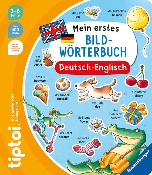 Produktbild: tiptoi&reg; - Mein erstes Bild-W&ouml;rterbuch Deutsch-Englisch