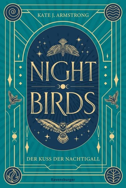 Produktbild: Nightbirds, Band 1: Der Kuss der Nachtigall (Epische Romantasy)