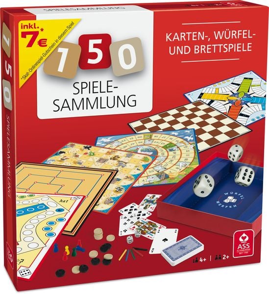 Produktbild: Spielesammlung 150 Spielm&ouml;glichkeiten