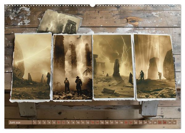 Produktbild: Verloren geglaubte Arch&auml;ologie (hochwertiger Premium Wandkalender 2026 DIN A2 quer), Kunstdruck in Hochglanz