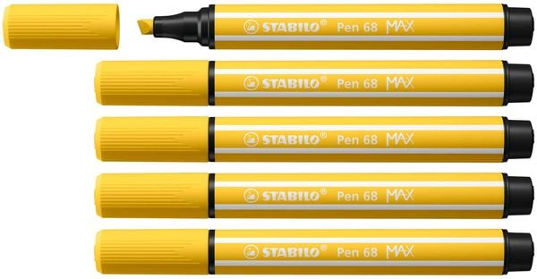 Produktbild: Premium-Filzstift mit dicker Keilspitze STABILO® Pen 68 MAX