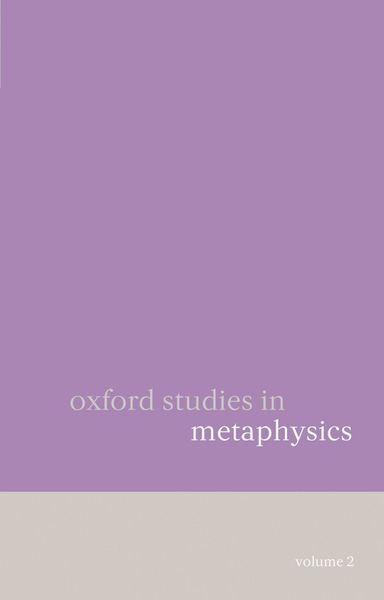 Produktbild: Oxford Studies in Metaphysics Volume 2