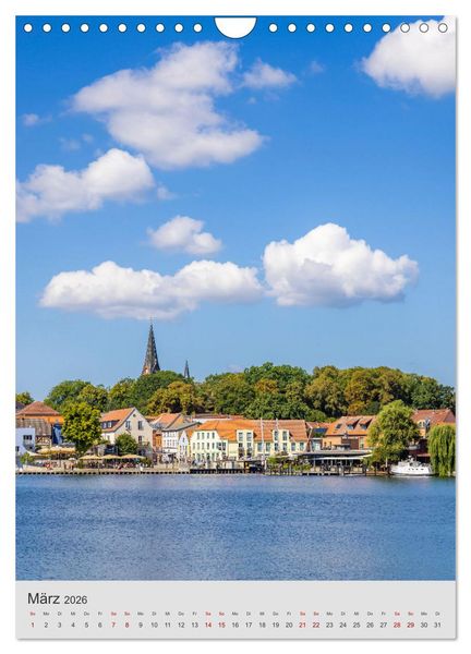 Produktbild: An den gro&szlig;en Seen der Mecklenburgischen Seenplatte (Wandkalender 2026 DIN A4 hoch), CALVENDO Monatskalender